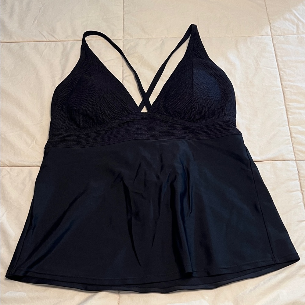 Kona Sol Lace Up Tankini Top